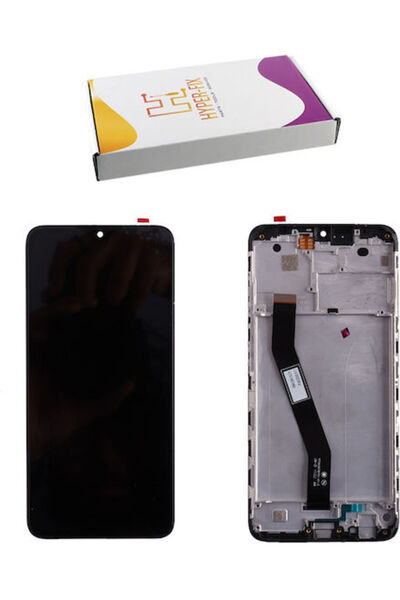 Hyper Οθόνη με μηχανισμό αφής και πλαίσιο για Xiaomi Redmi 8A, Redmi 8 (Μαύρο...