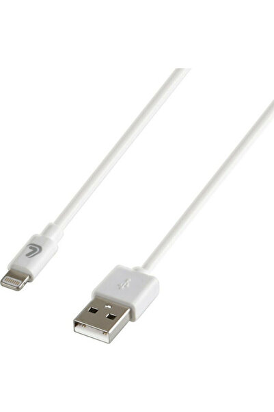 Lampa Καλώδιο USB-A σε Lightning Σειράς Essentials Λευκό 1μ (L3880.7)