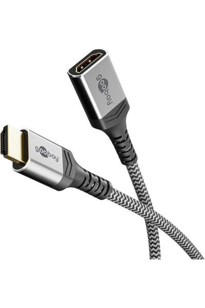 goobay HDMI 2.1 Υπέρ-υψηλής Ταχύτητας 48Gbps 4K 120Hz HDR VRR Καλώδιο HDMI Αρ...