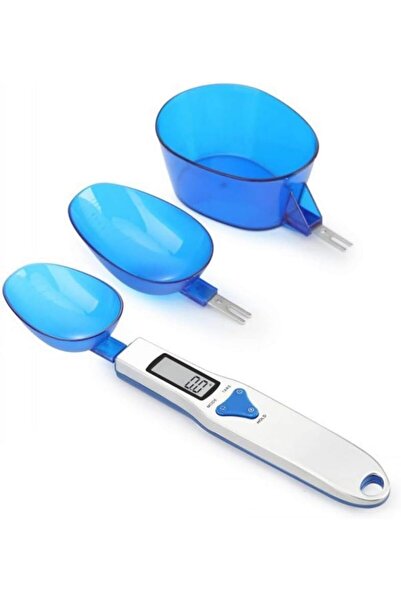 Generic Digital Kitchen Scale Spoon 500g/0.1g Precision Measuring Scoop Blue ...