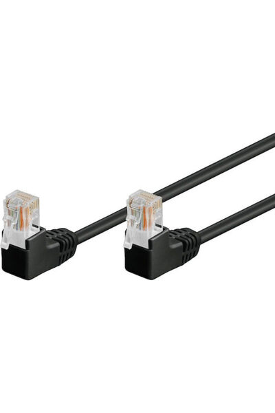 Other Cablu Ethernet Wentronic U/UTP Cat.5e 0.25m Negru