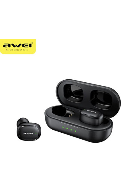 AWEI T13 Pro Ενδοωτικά Ακουστικά Bluetooth Handsfree με Αντοχή στον Ιδρώτα κα...