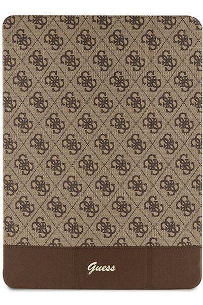 Guess Stripe Flip Cover Brown for iPad Pro 12.9