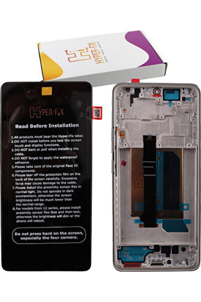 Hyper Οθόνη με μηχανισμό αφής και πλαίσιο για Xiaomi Redmi Note 14 Pro Plus 5...