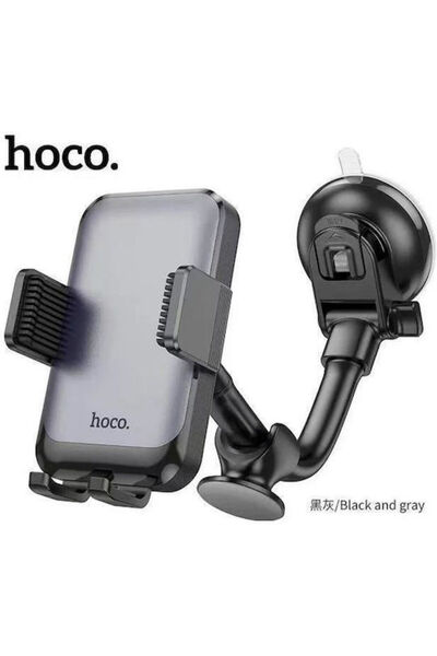 hoco. Hoco Βάση Κινητού Αυτοκινήτου με Ρυθμιζόμενα Άγκιστρα Μαύρο Κωδικός: HC...