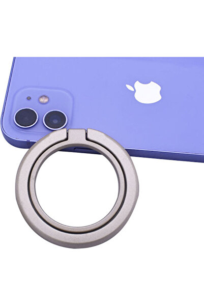 Techsuit Δαχτυλίδι Τηλεφώνου Magsafe Mpr3 Στρογγυλό Σχήμα Κράμα Αλουμινίου Χρ...