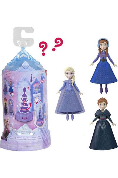 Mattel Games Μάτελ Φρόζεν Παγωμένο Κάστρο Περιστρεφόμενη Έκπληξη Μίνι Κούκλα ...