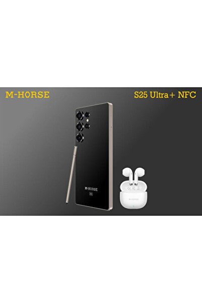M HORSE جوال M-HORSE S25 Ultra Plus بأداء سلس مع شاشة 6.6 بوصة HD+، معالج ثما...