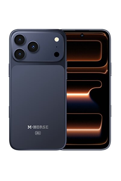 M HORSE جوال M17 برو ماكس+ WiFi 5GHz | 12GB RAM | – أداء فائق وتصميم عصري - ازرق داكن - 256 جيجا