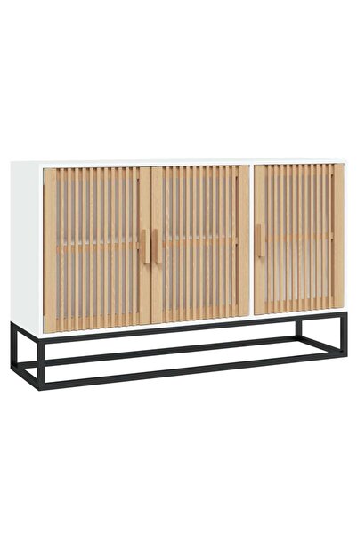 vidaxl Dulap, alb, 105x30x65 cm, lemn prelucrat
