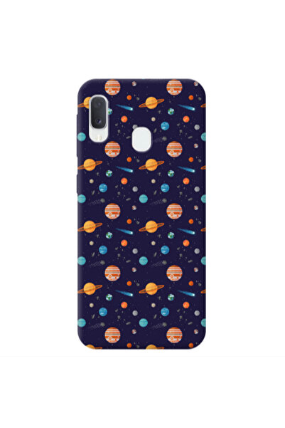 Other Samsung A20E Planets Transparent Silicone TPU Θήκη