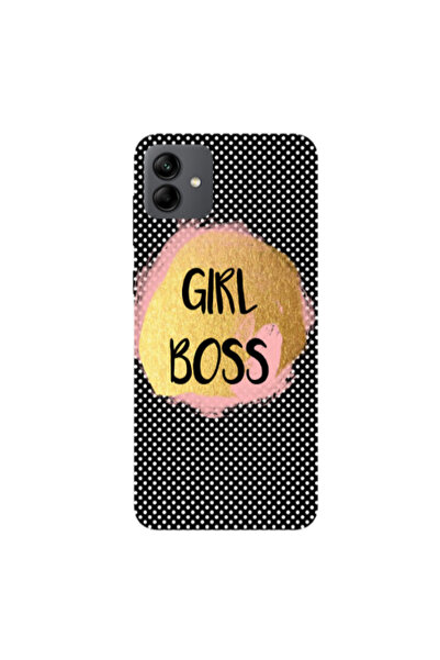 Other Samsung A04 Girl boss make up Transparent Silicone TPU Θήκη