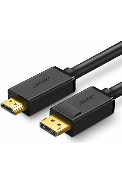 Ugreen Καλώδιο DisplayPort αρσενικό - HDMI αρσενικό 1.5μ Μαύρο (10239)