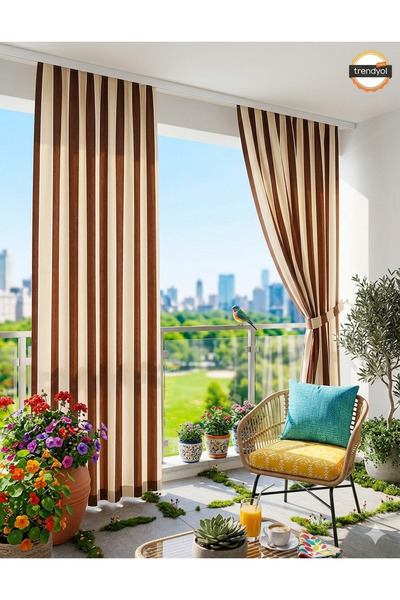 Zoya desing Lüks Gabardin 1.Sınıf En İyi Kalite Branda Balkon Perdesi Su Geçi...