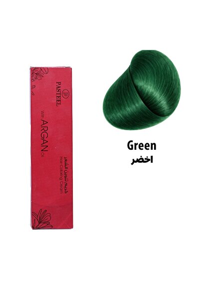pasteel Shu Raityal Pigment with Argan Oil, Green, 100ml. from Bastil.