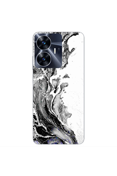 Other Realme Note 50 Marble River Transparent Silicone TPU Θήκη