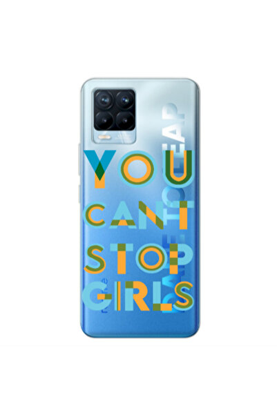 Other Realme 8 Pro You Cant Stop Girls Transparent Silicone TPU Θήκη