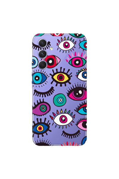 Other Samsung S25 PLUS Multiple eyes Transparent Silicone TPU Θήκη