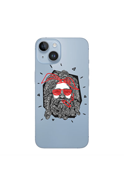 Other Apple iPhone 14 Cool glasses Transparent Silicone TPU Θήκη