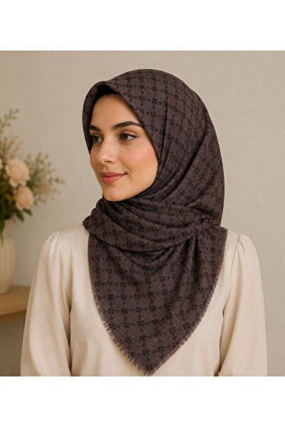 Butik Yüzde 70 Pamuk Eşarp Yazma