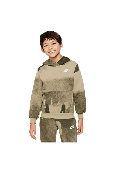 Nike Hanorac din fleece pentru copii, stil sport, Club, XS / 6–8 ani