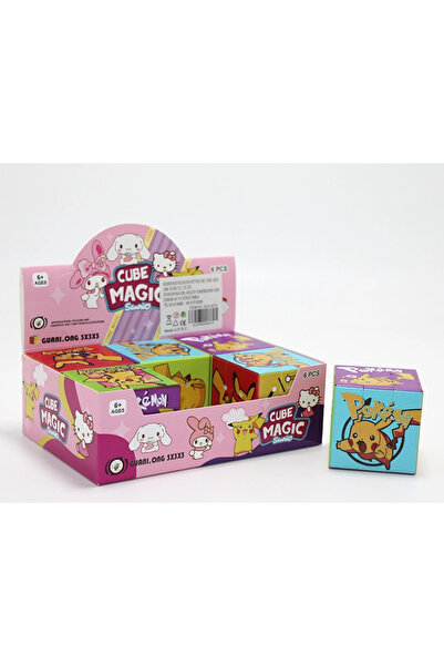 Marsilyan Pokemon Printed Intelligence Cube - Character Design Cube Toy Alk40...