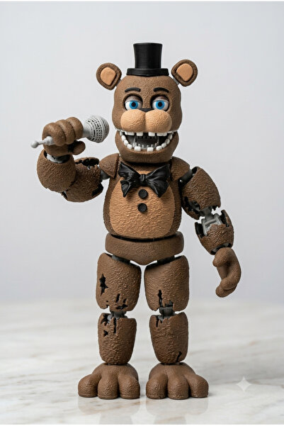 Modellio3D Five Nights at Freddy’s Withered Freddy 22 cm Hareketli Figür