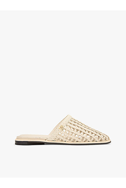 Tommy Hilfiger kadın hilfiger leather loafer