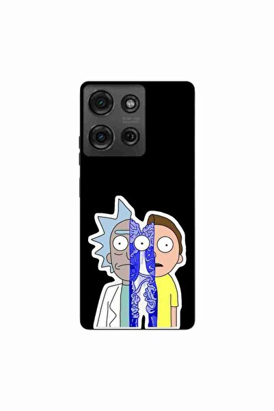 OEM Case compatible with Motorola Moto G75 Silicone Gel Tpu Model Rick And Mo...