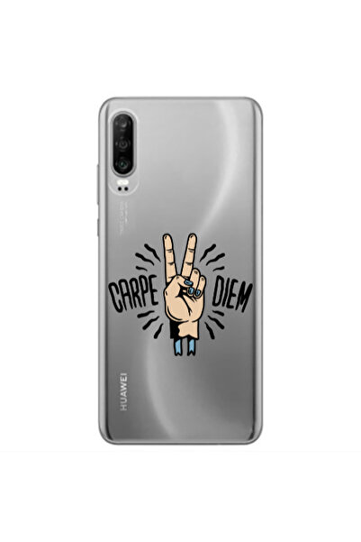 Other Huawei P30 Carpe Two Diem Transparent Silicone TPU Θήκη