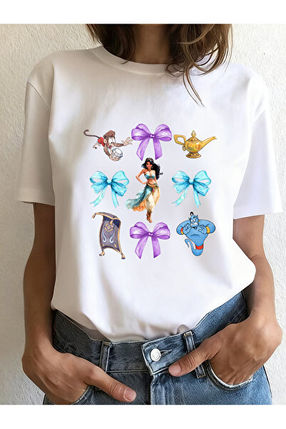 SAUDI DISNEYLAND disneyland Men and Women's 100% Cotton T-Shirt - Oversized C...