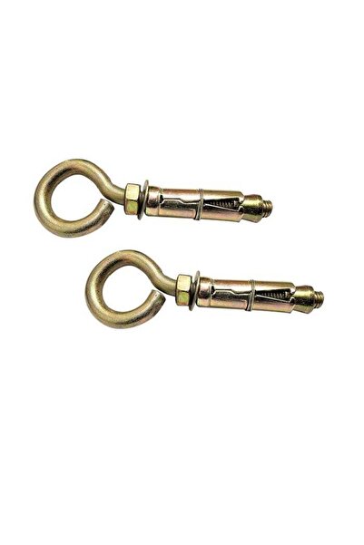 Duravel Heavy-Duty Eye Bolt Anchors, Zinc-Plated Steel, CLOSED HOOK (Pack-Of ...