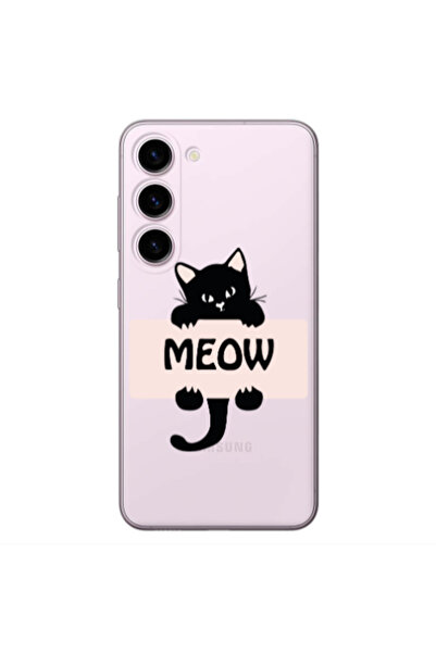 Other Samsung S23 Plus Meow Transparent Silicone TPU Θήκη