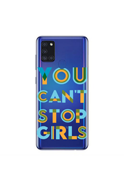 Other Samsung A21S You Cant Stop Girls Transparent Silicone TPU Θήκη