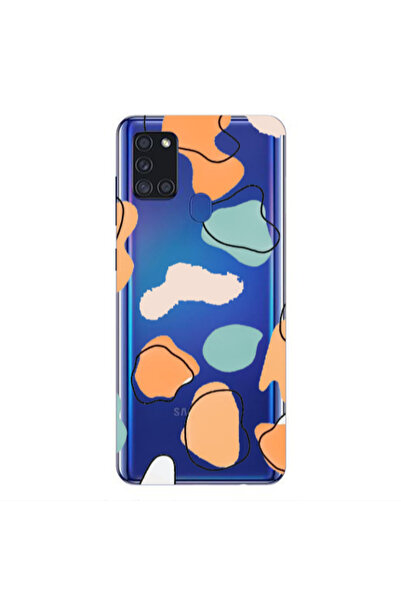 Other Samsung A21S Colorful spots Transparent Silicone TPU Θήκη