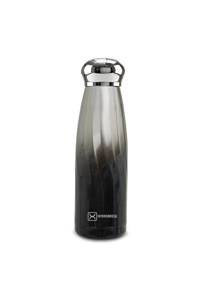 Hydrobrew Double Wall Stainless Steel Water Bottle 420ml – Leakproof Insulate...