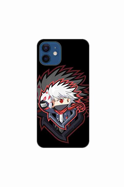 OEM Husa compatibila cu Apple iPhone 12 Silicon Gel Tpu Model Naruto Kakashi ...