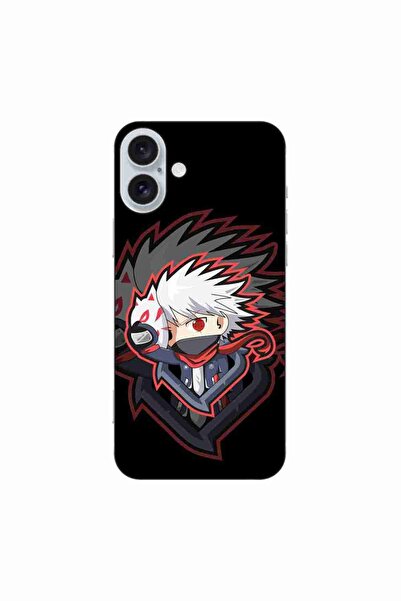 OEM Husa compatibila cu Apple iPhone 16 Plus Silicon Gel Tpu Model Naruto Kak...