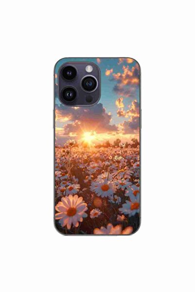 OEM Husa compatibila cu Apple iPhone 14 Pro Max Silicon Gel Tpu Model Rasarit...