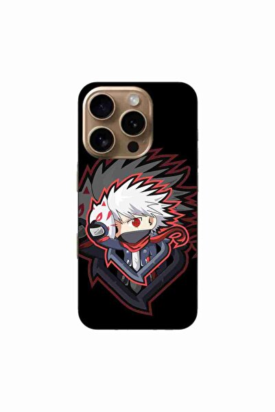 OEM Case compatible with Apple iPhone 16 Pro Silicone Gel Tpu Naruto Kakashi ...