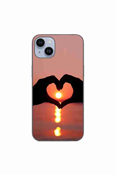 OEM Husa compatibila cu Apple iPhone 15 Plus Silicon Gel Tpu Model Glow of Love