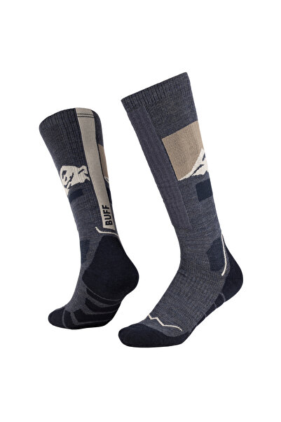 Buff Merino Heavyweight Over The Calf Socks, Unisex Socks