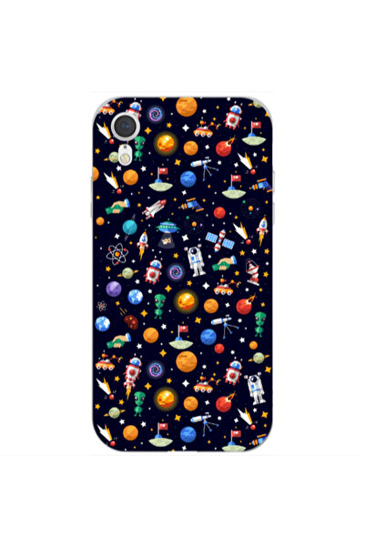 Other Apple iPhone Xr Small planets Transparent Silicone TPU Θήκη