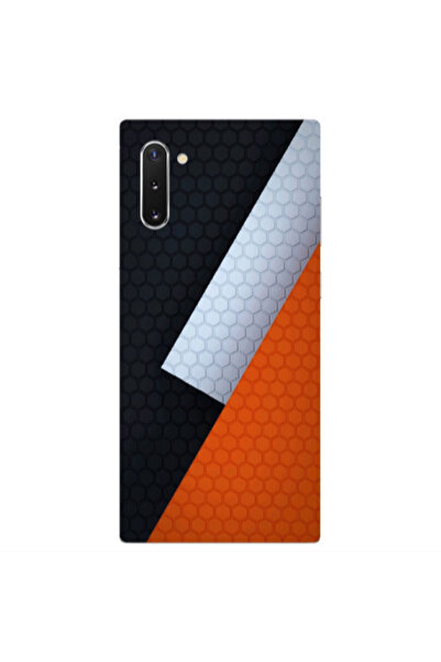 Other Samsung Note 10 Coated hexagon Transparent Silicone TPU Θήκη
