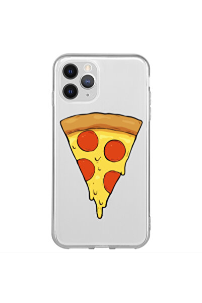 Other Apple iPhone 11 Pro Max Pizza Slice Transparent Silicone TPU Θήκη
