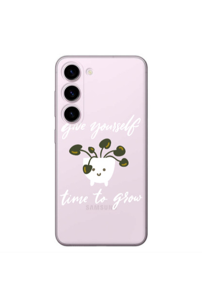 Other Samsung S23 Plus Give Yourself Transparent Silicone TPU Θήκη