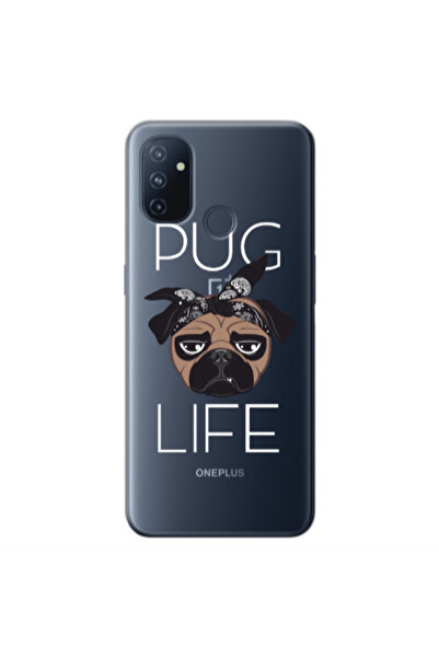 Other Oneplus Nord 100 Pug Life Transparent Silicone TPU Θήκη