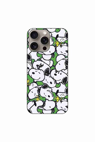 OEM Husa compatibila cu Apple iPhone 16 Pro Max Silicon Gel Tpu Model Snoopy ...