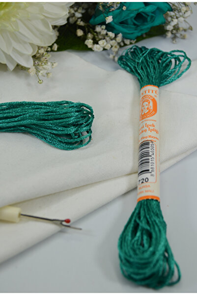 Enstitü İplik Hand Embroidery Silk, Laundry Silk, Rayon, Shiny Silk Texture, ...