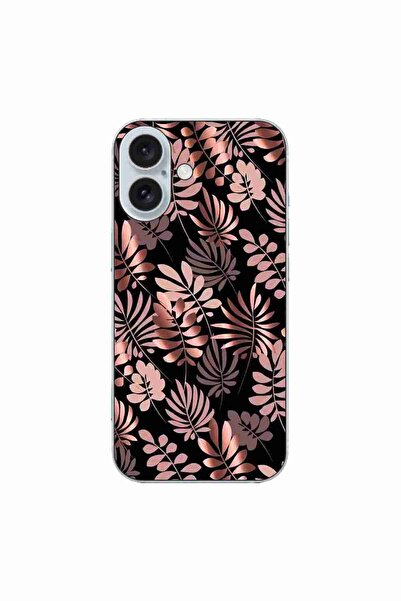 OEM Husa compatibila cu Apple iPhone 16 Silicon Gel Tpu Model Bronze Paradise